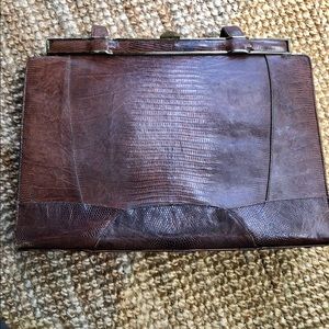 Vintage Crocodile Purse